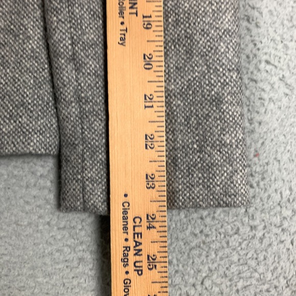 J.Crew Campbell Blazer Women's 6 Gray Donegal Wool Tweed Jacket Preppy Career - Picture 13 of 15